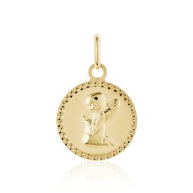 Familie Anhänger Gold 375 Engel   - Schmuckanhänger Familie | OROVIVO
