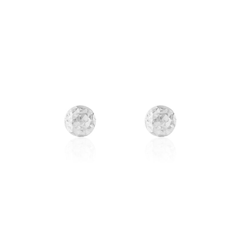 Damen Ohrstecker Silber 925 Kugel 6mm Jolin - Ohrstecker Damen | OROVIVO