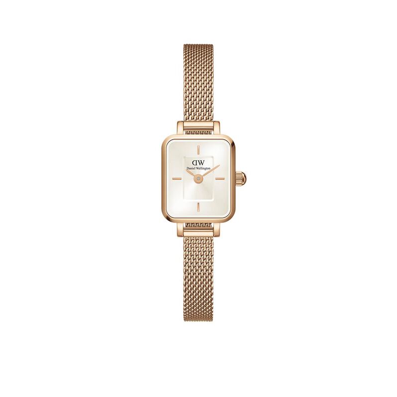 Montre Daniel Wellington Quadro Mini Champagne - Spannringe Damen | OROVIVO
