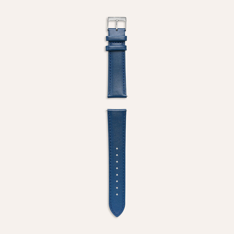 Cinturino Stroili Cinturino Pelle Blu - Spannringe Herren | OROVIVO