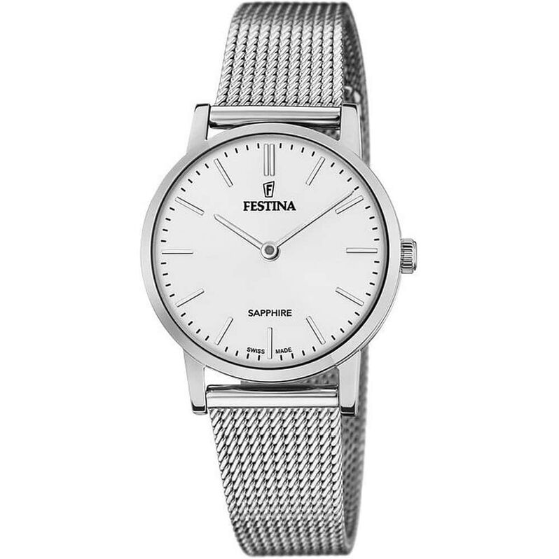 Orologio Al Quarzo Festina Swiss Made F20015/1 - Spannringe Damen | OROVIVO