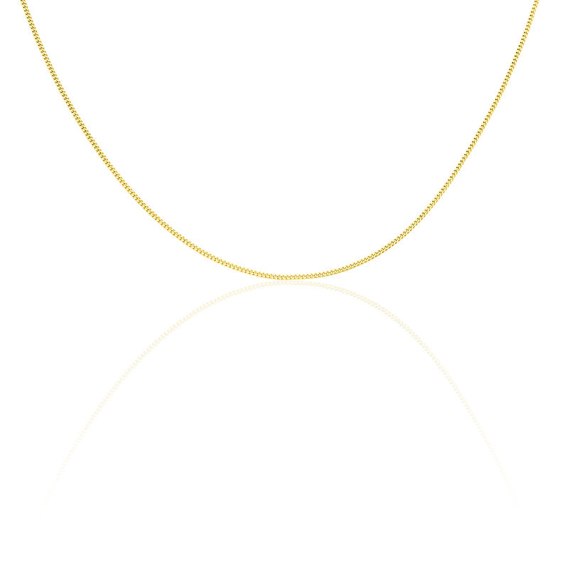 PANZER Herren Kette Gold 585 (14 Karat) B 1,4 mm - Halsketten Herren | OROVIVO