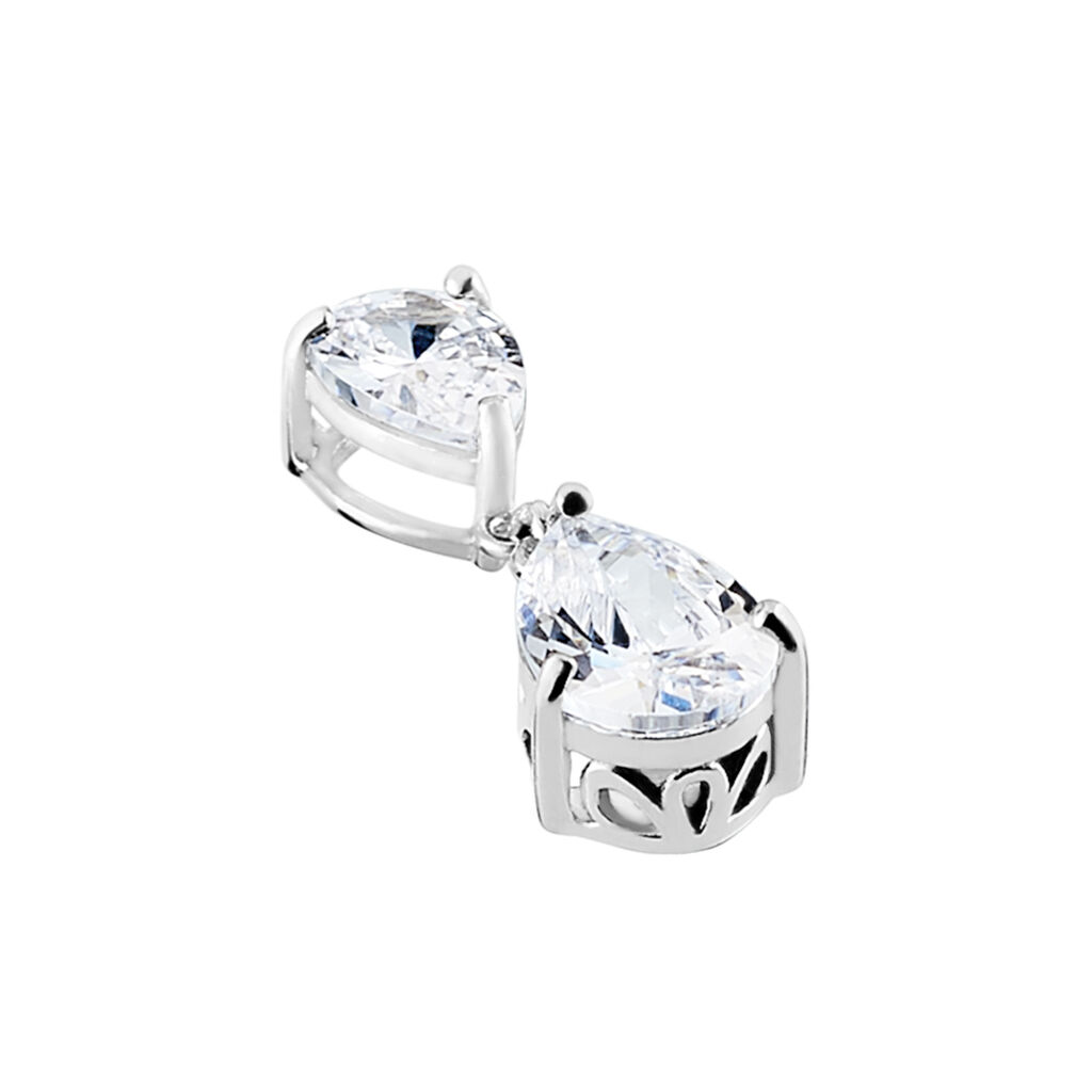 Damen Anhänger Silber 925 Zirkonia Tropfen Henrike  - Schmuckanhänger Damen | OROVIVO