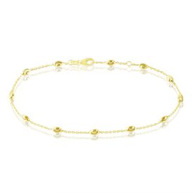 Damen Fußkettchen Silber 925 Gold vergoldet Perlen - Fussketten Damen | OROVIVO