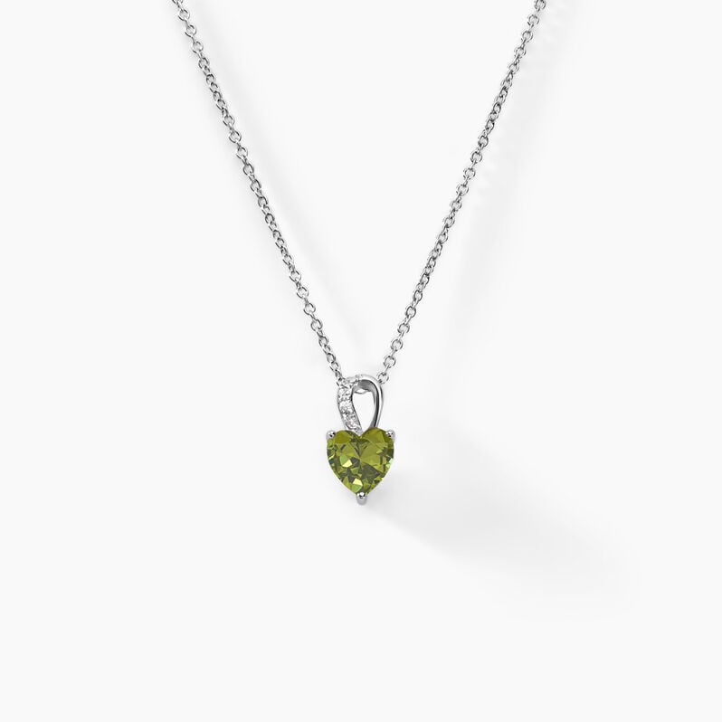 Collier Atieno Argent Weiss Oxyde De Zirconium - Spannringe Damen | OROVIVO