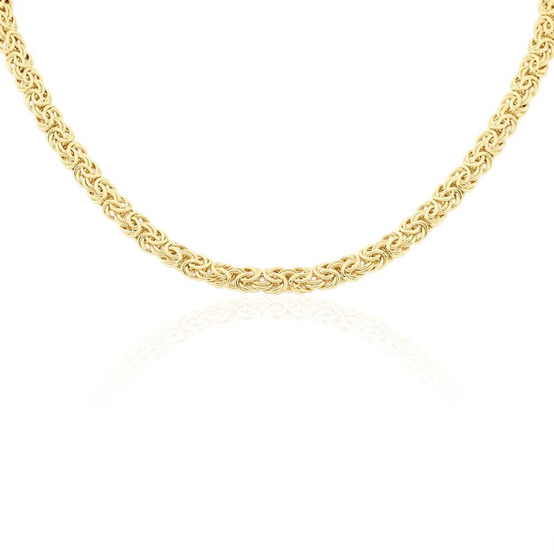 Damen Kette Gold 585 Wasila 7,00mm - Königsketten Damen | OROVIVO