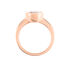 Damenring Silber 925 Rosé Vergoldet Zirkonia - Cocktailringe Damen | OROVIVO