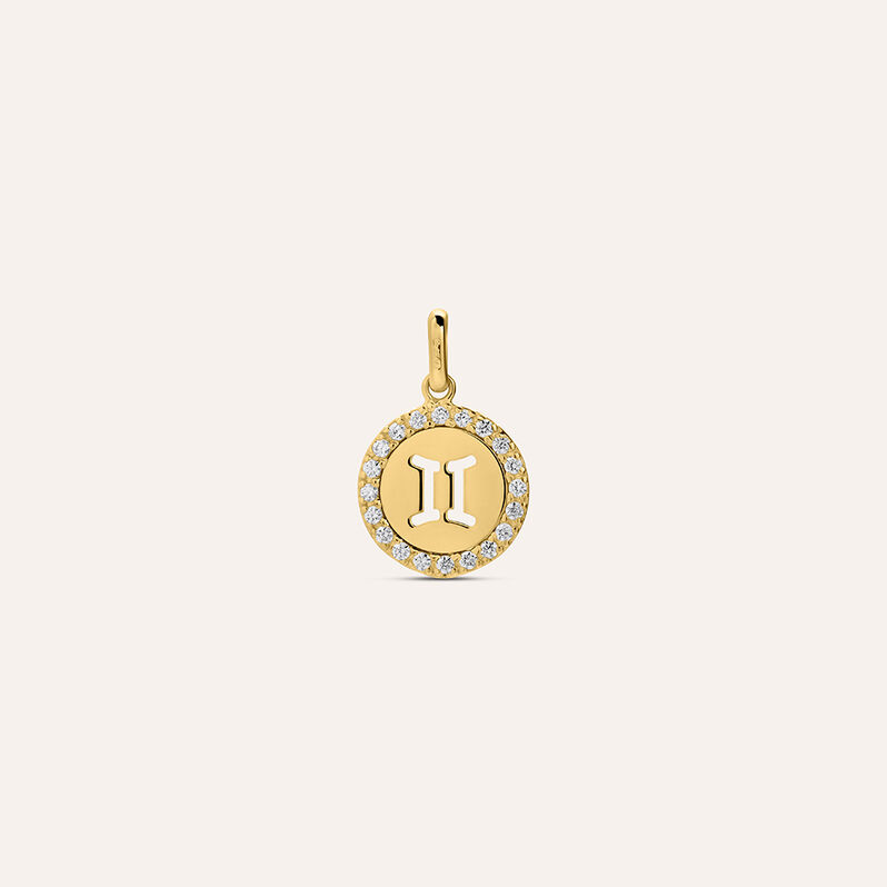 Pendente Poème Oro Giallo Cubic Zirconia - Spannringe Damen | OROVIVO