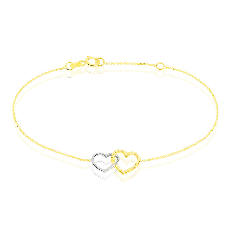 Bracelet Or Bicolore Elizabeta - Spannringe Damen | OROVIVO