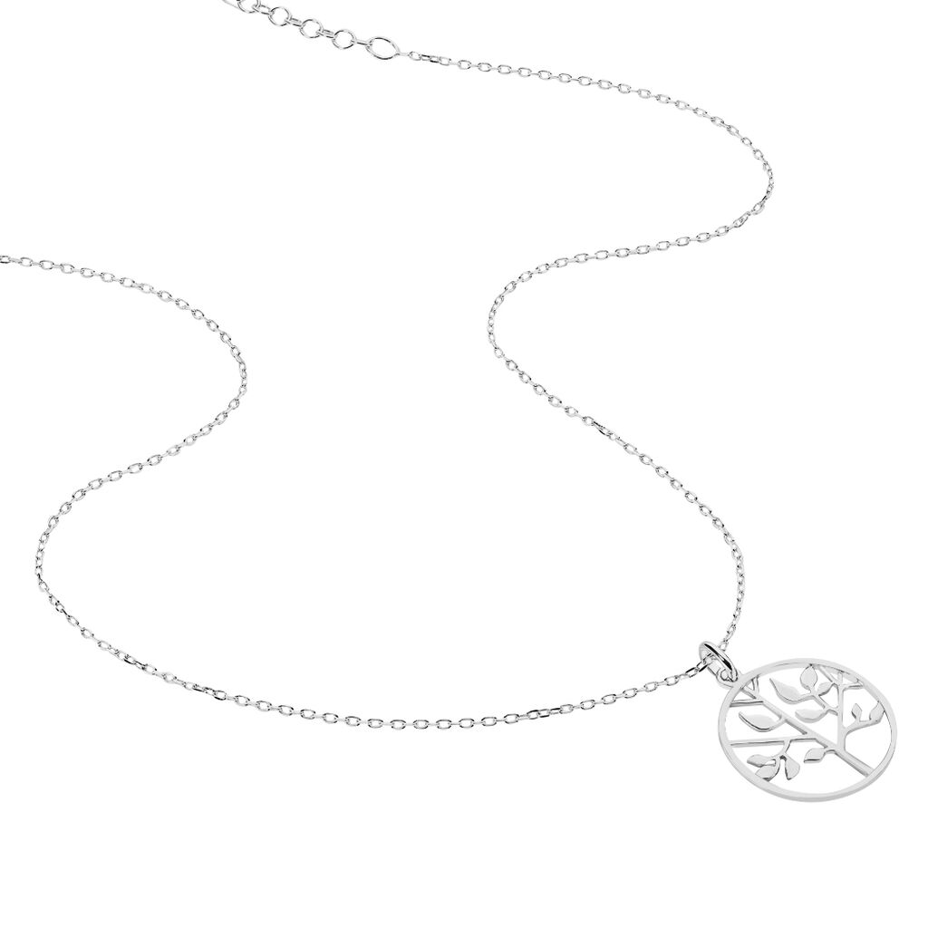 Damen Halskette Silber 925 Rhodiniert Lebensbaum - Halsketten Damen | OROVIVO