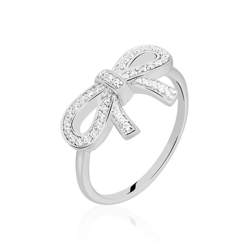Ring Silber Rhodiniert Guiliana - Spannringe Damen | OROVIVO