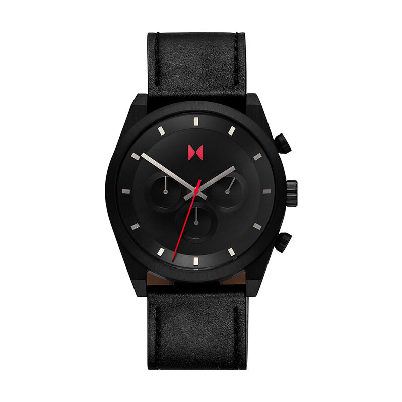 Montre Mvmt Element Chrono/caviar Noir - Spannringe Herren | OROVIVO