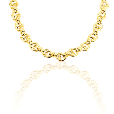 Damen Gliederkette Gold 375 - Halsketten Damen | OROVIVO