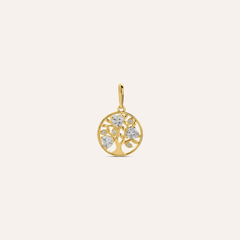 Pendente Poème Oro Giallo Cubic Zirconia - Spannringe Damen | OROVIVO