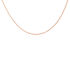 PANZER S 4 Damen Kette Silber rosevergoldet 925 B 1,7 mm