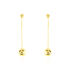 MARY Damen Ohrringe Lang Gold 375 (9 Karat) Ball