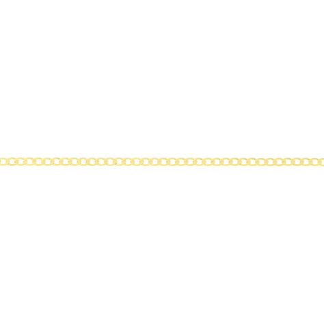 Unisex Panzerkette Gold 375  - Halsketten Unisex | OROVIVO