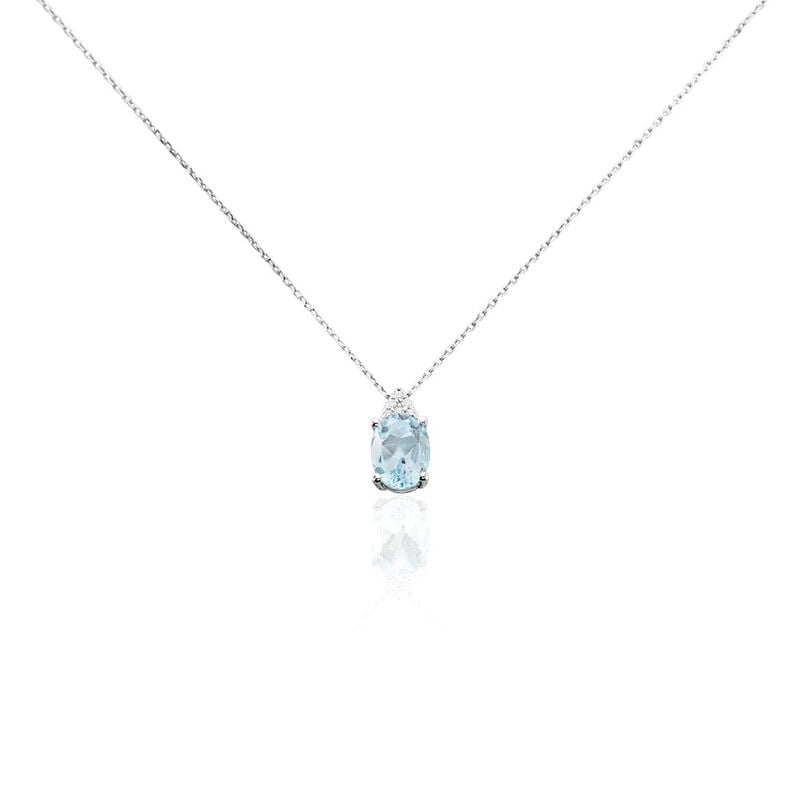 Collier Or Weiss Britney Topaze - Spannringe Damen | OROVIVO