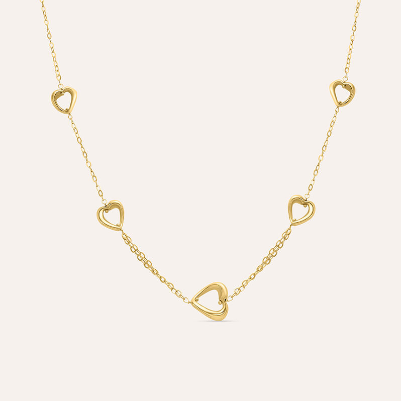 Collana Gold Essence Oro Giallo - Spannringe Damen | OROVIVO