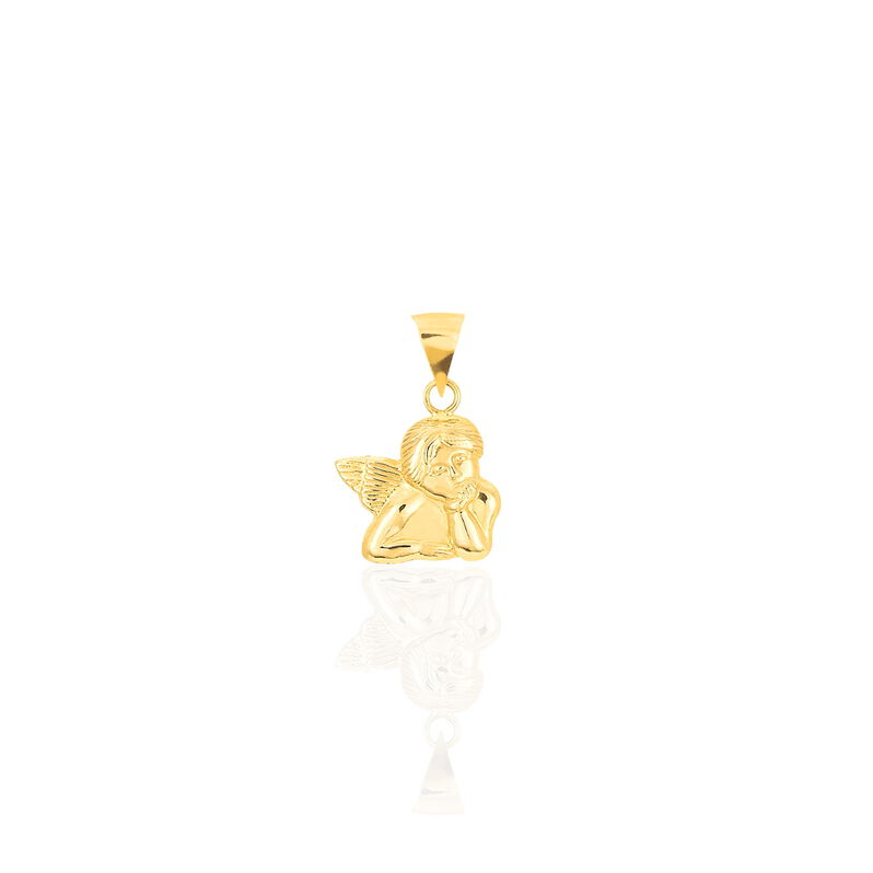 Anhänger Gold 375 Schutzengel - Schmuckanhänger Kinder | OROVIVO