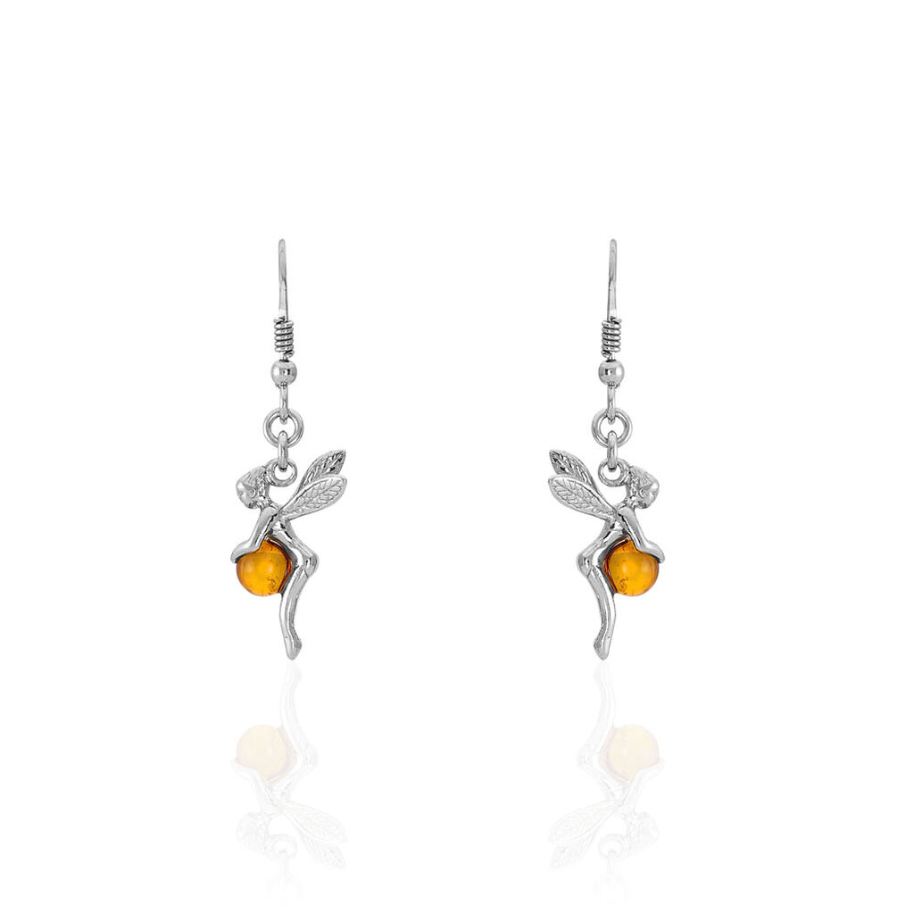 Boucles D'oreilles Pendantes Argent Fée  - Spannringe Damen | OROVIVO