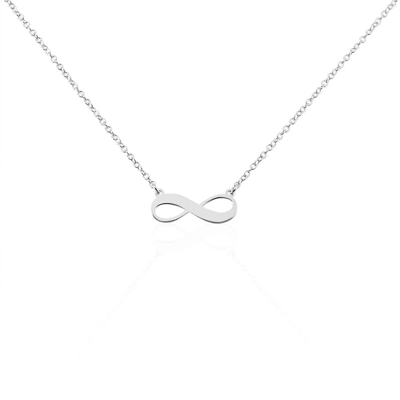 Collier Argent Abelae Motif Infini - Spannringe Damen | OROVIVO