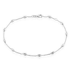 Damen Fußkettchen Silber 925 Perlen - Fussketten Damen | OROVIVO