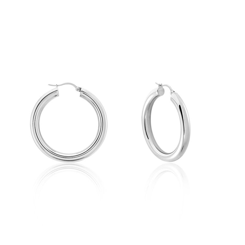 MARIANA Damen Creolen Edelstahl B 5 mm - Creolen Damen | OROVIVO