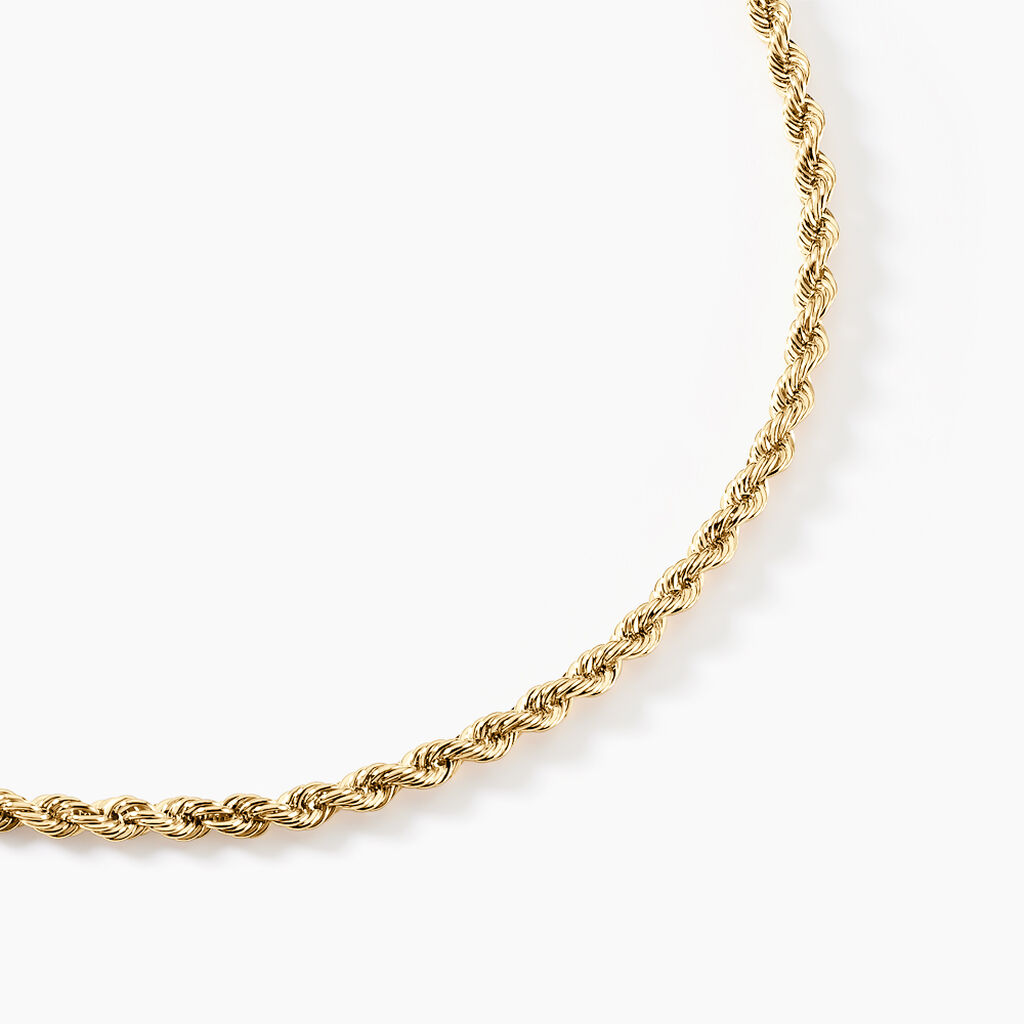 Collier Jerry Maille Corde Or Jaune - Spannringe Damen | OROVIVO