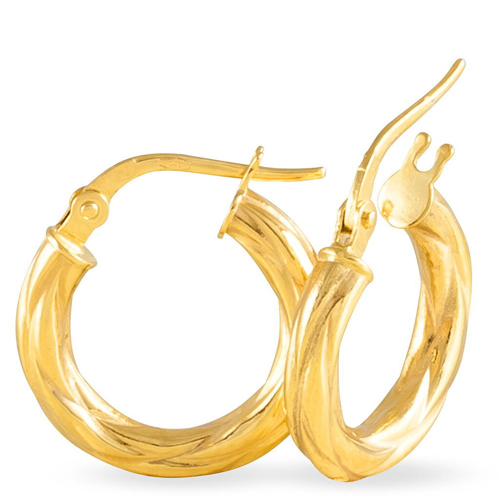 Damen Creolen Gold 375 - Creolen Damen | OROVIVO