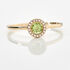 EBRA Damen Ring Gold 375 (9 Karat) Peridot Gr&uuml;n 0,35 ct