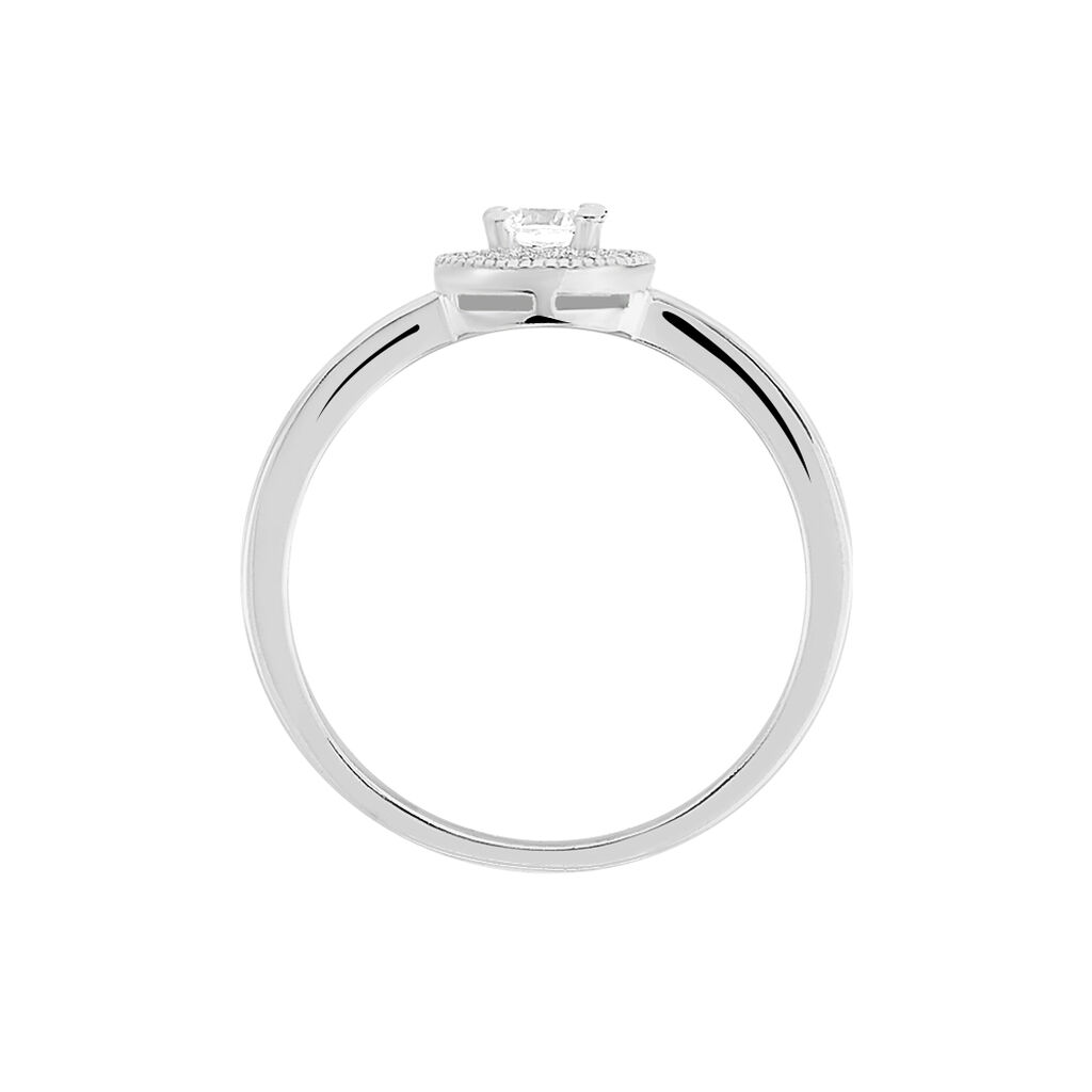 Damenring Silber 925 Zirkonia Melissande - Ringe mit Stein Damen | OROVIVO