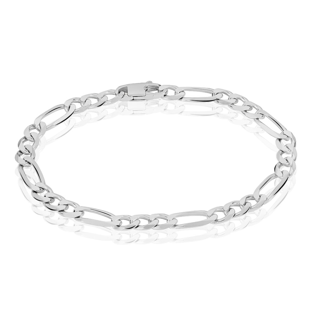 Herrenarmband Figarokette Silber 925  - Armketten Herren | OROVIVO