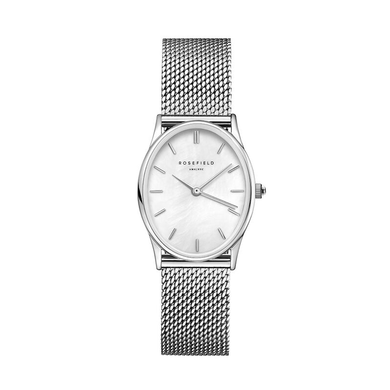 Montre Rosefield Oval Weiss - Spannringe Damen | OROVIVO
