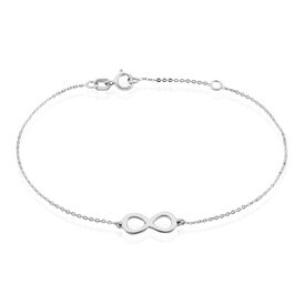 Damenarmband Weißgold 375 Infinity - Armbänder Damen | OROVIVO