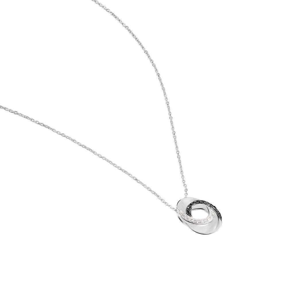 Collier Or Weiss Dasha Cercles Diamants - Spannringe Damen | OROVIVO