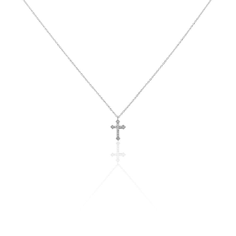 Collier Angel Argent Weiss Oxyde De Zirconium - Spannringe Damen | OROVIVO