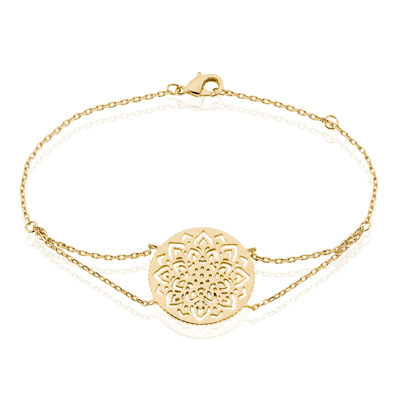 Bracelet Ysaline Plaque Or Jaune - Spannringe Damen | OROVIVO