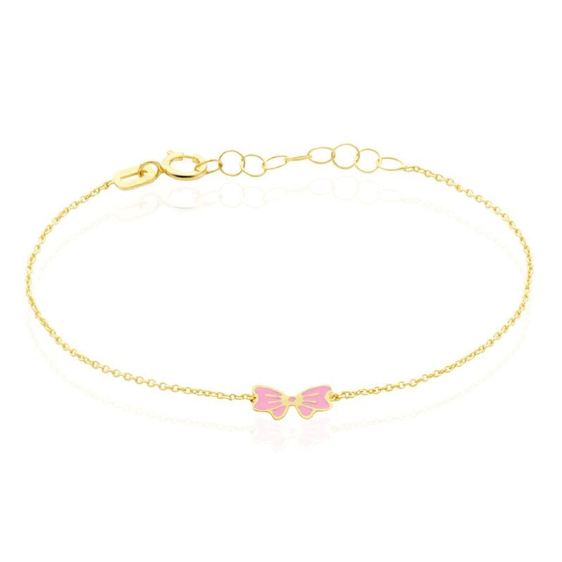 Bracelet Amelie Or Jaune Noeud - Spannringe Kinder | OROVIVO