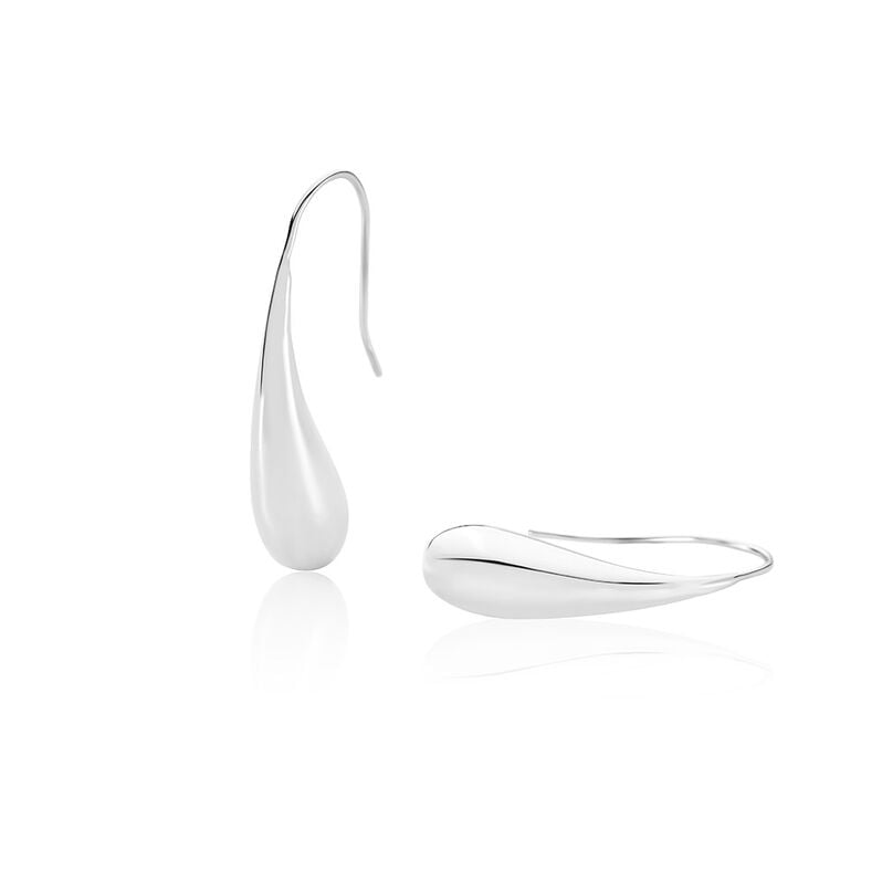 ELANI Damen Ohrringe Lang Silber 925 Tropfen - Ohrringe Damen | OROVIVO