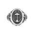RUSSELL Herren Ring Silber Silber 925 B 1,8 mm