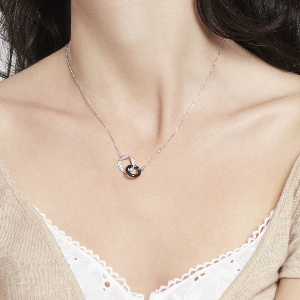 Collier Argent Rhodie Malee - Spannringe Damen | OROVIVO