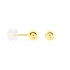 FIDELIA BOULE Damen Ohrstecker Gold 375 (9 Karat) Ball B 5 mm