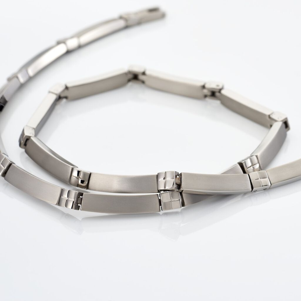 GEMMA Damen Collier Titan Viereck B 5 mm