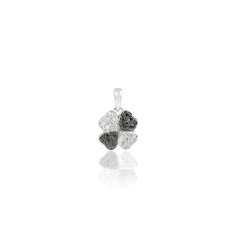 Pendentif Diaba Or Blanc Diamant - Spannringe Damen | OROVIVO