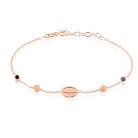 Damenarmband Silber 925 Rosé Vergoldet Zirkonia - Armbänder  | OROVIVO