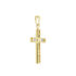 Kreuz Anhänger Gold 333 Zirkonia Adina