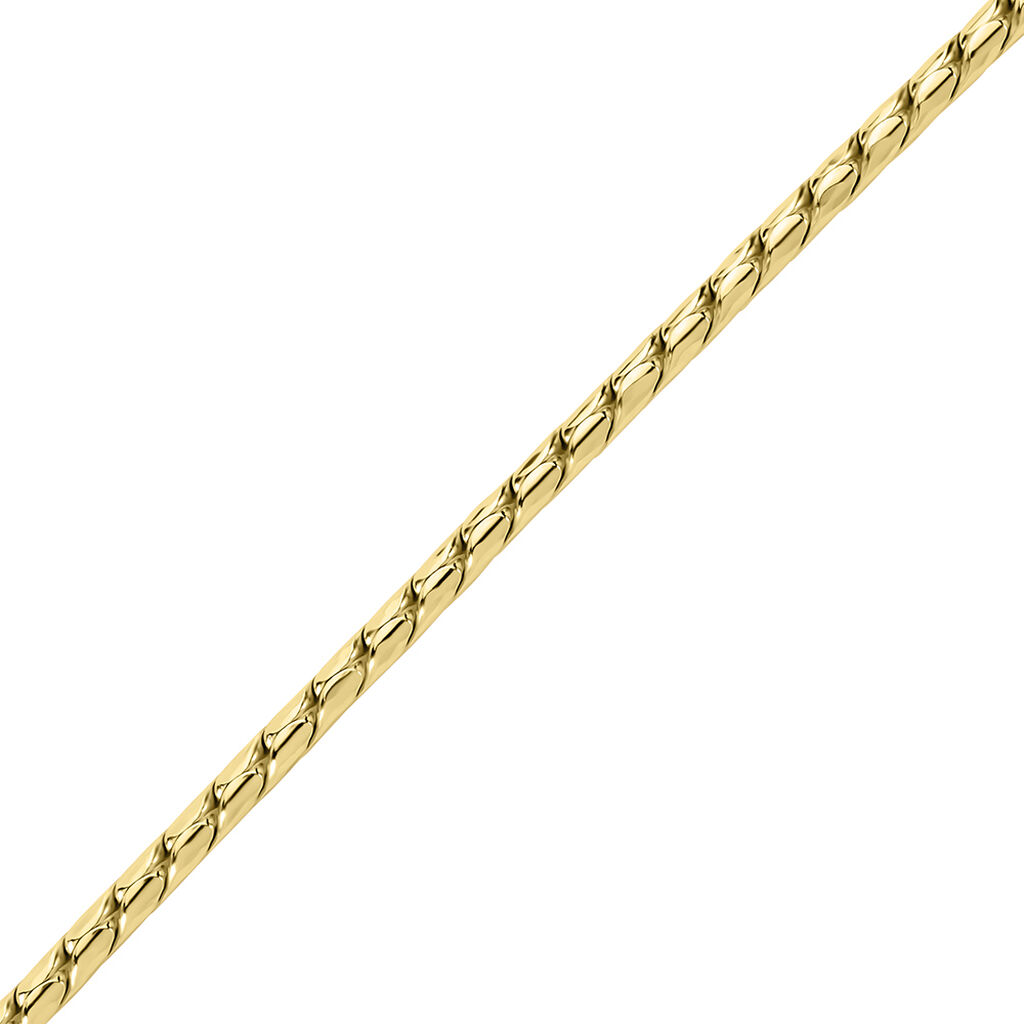 SOFI Damen Armband Silber vergoldet 925 B 3,15 mm