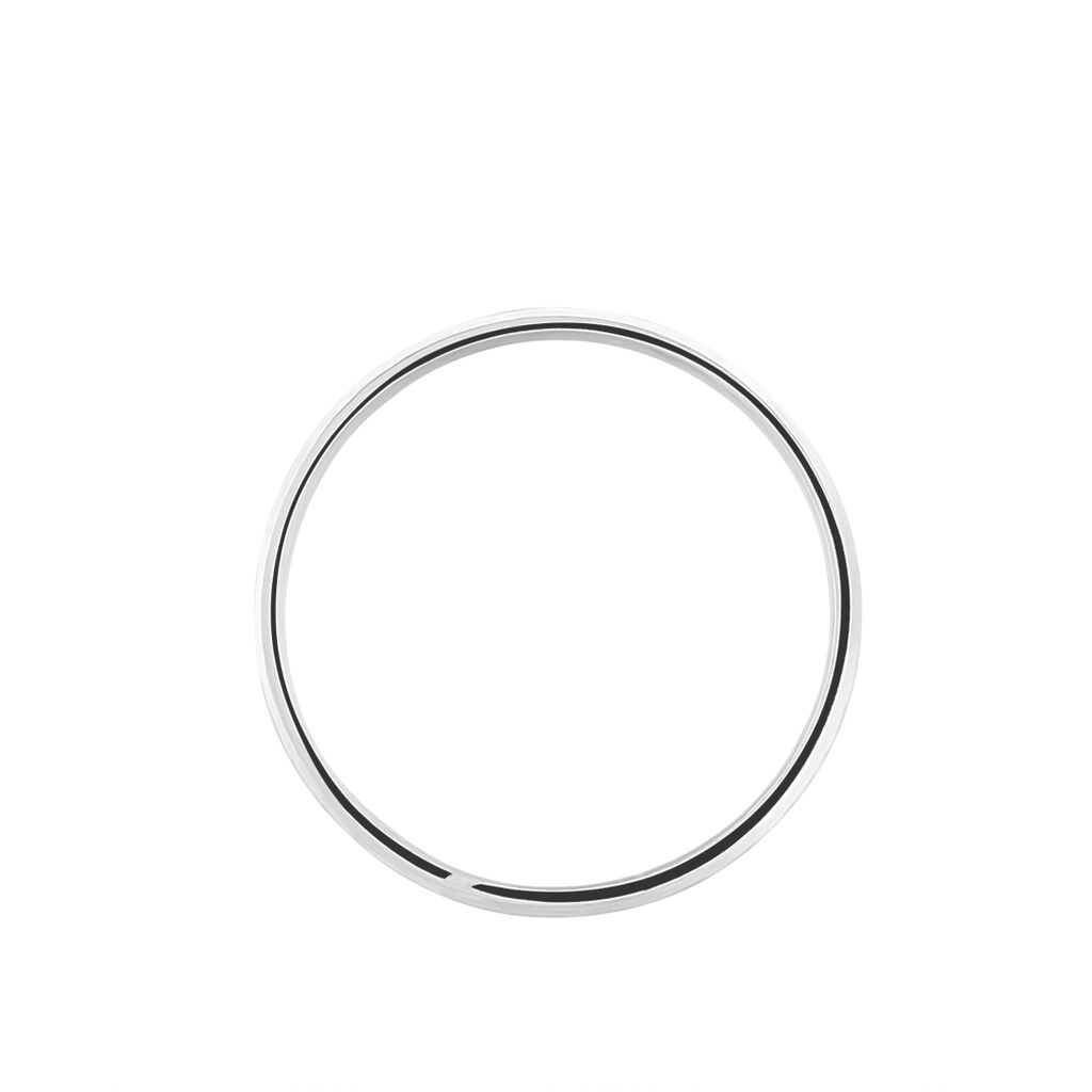 Alliance Caroline Sablee Demi Jonc Classique Or Blanc - Spannringe Unisex | OROVIVO