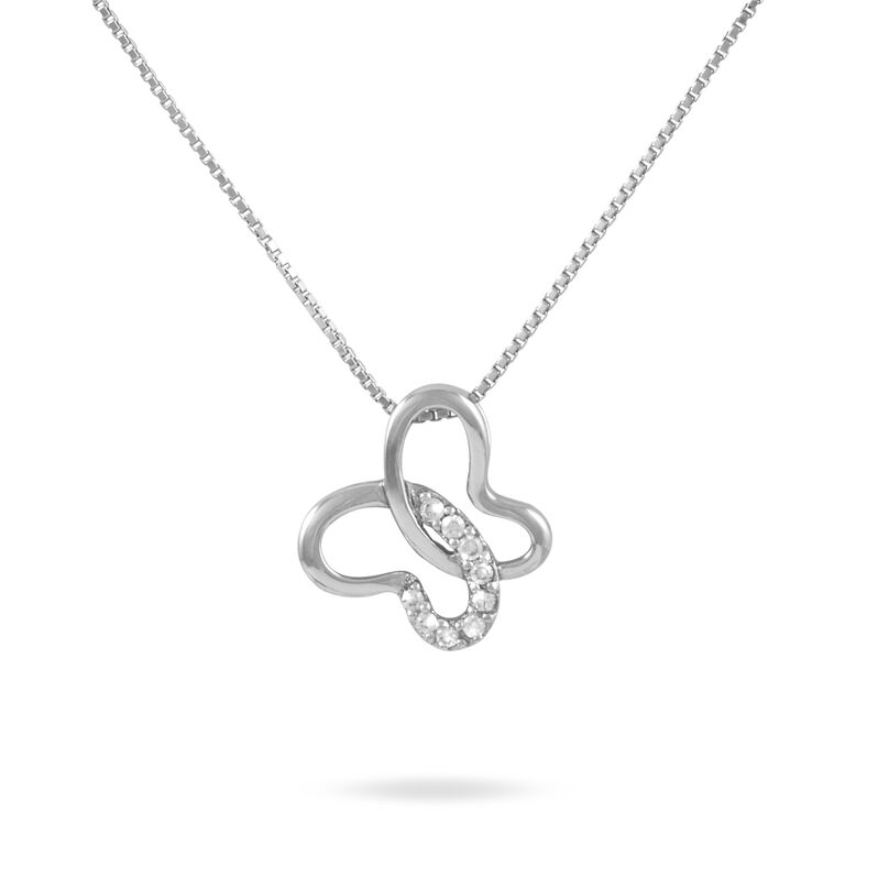 Collier Esther Argent Blanc Oxyde De Zirconium - Spannringe Damen | OROVIVO